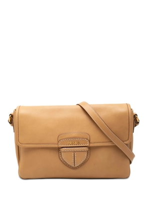 Prada Pre-Owned 2000-2013 City Calf Pattina crossbody bag - Brown