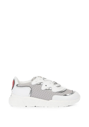 Moschino heart-detail sneakers - White