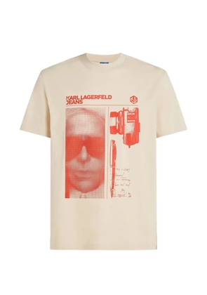 Karl Lagerfeld Jeans Graphic Karl T-shirt - Neutrals