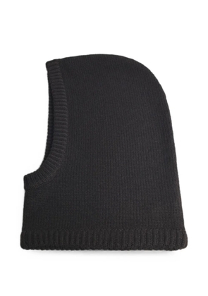 Lisa Yang Astri ribbed balaclava hat - Brown