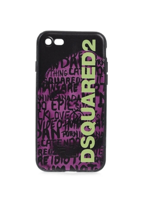 DSQUARED2 logo-print iPhone 7 case - Black
