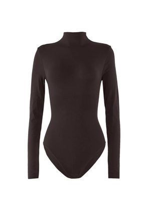 Wolford Colorado turtleneck bodysuit - Brown