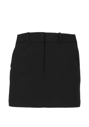 Elisabetta Franchi button-flap pocket mini skirt - Black