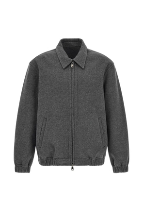 Giorgio Brato zip-up wool-blend jacket - Grey