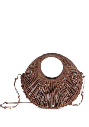 Hibourama Jaya clutch bag - Brown