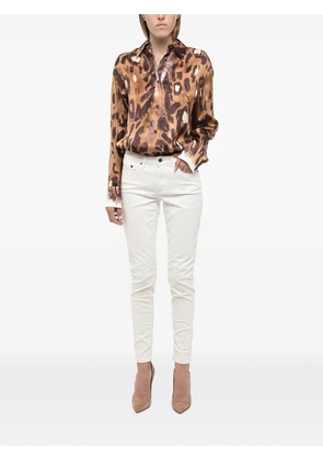 Woolrich Marten stretch-denim jeans - White