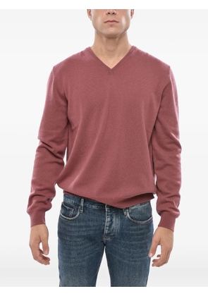 Malo V-neck cashmere sweater - Red