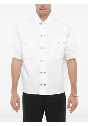Neil Barrett boxy-fit short-sleeve shirt - White