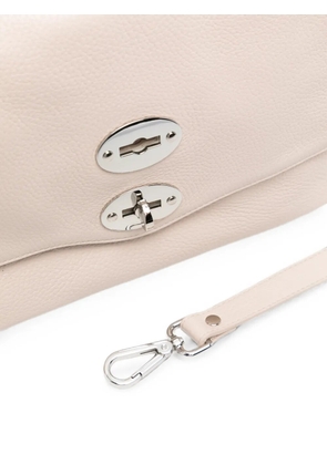 Zanellato Postina stud-embellished leather tote bag - Neutrals