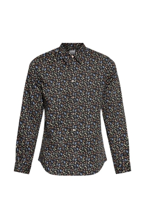 PS Paul Smith floral-print shirt - Black