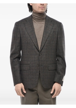 Corneliani single-breasted blazer - Brown