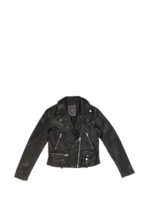 Htc Los Angeles Santa Ana stud-embellished leather jacket - Black
