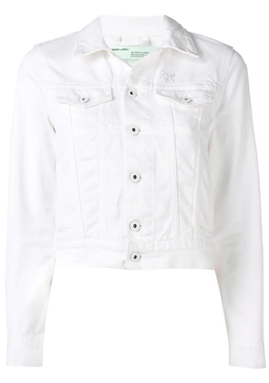 Off-White cropped denim jacket