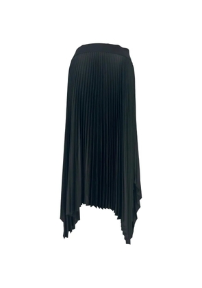 JOSEPH 2020s Ade Knit Weave Plissé skirt - Black