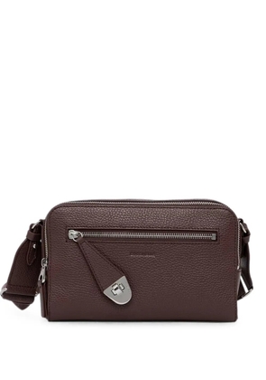 Coccinelle grained leather belt bag - Brown
