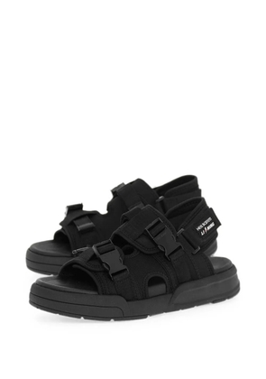 Neil Barrett x Li-Ning buckle sandals - Black