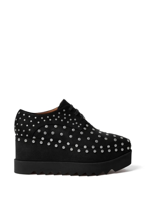 Stella McCartney Elyse studded derby shoes - Black