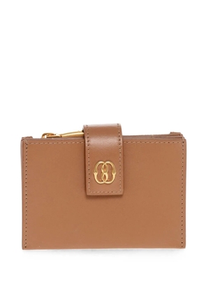 Bally chain-strap wallet - Brown