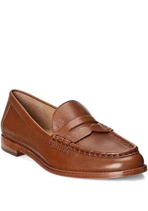 Lauren Ralph Lauren leather loafers - Neutrals