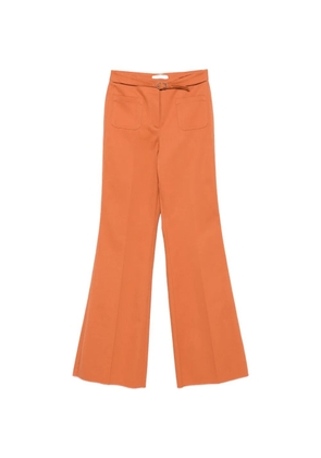 Dorothee Schumacher belted flared trousers - Orange
