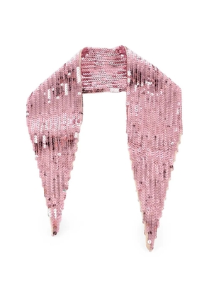 DSQUARED2 sequin-embellished scarf - Pink
