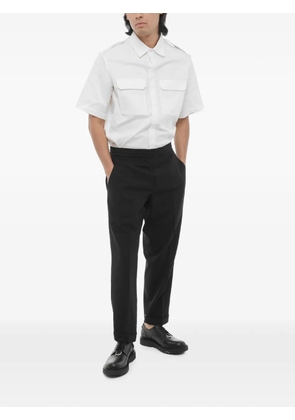 Neil Barrett elasticated-waistband trousers - Black