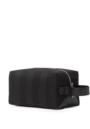 FENDI Lui striped wash bag - Black