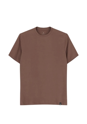 Boggi Milano T-shirt in stretch Supima cotton jersey - Brown