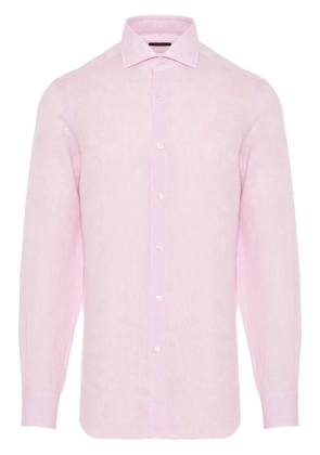 Barba linen shirt - Pink