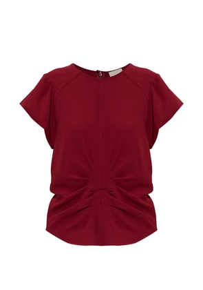 ISABEL MARANT Tullya gathered-waist blouse