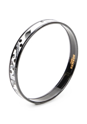 Hermès Pre-Owned logo-detail bracelet - Black