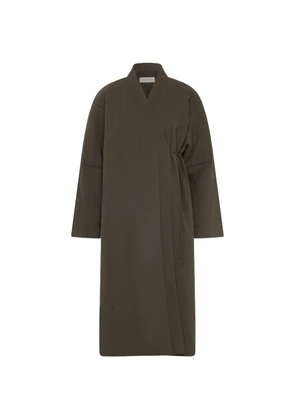 St. Agni Pillow Wrap coat - Brown