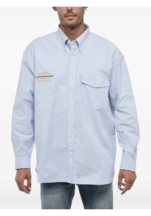J.PRESS cotton shirt - Blue
