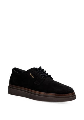 Gant suede lace-up sneakers - Black