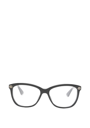 Gucci Eyewear Double-G cat-eye-frame glasses - Black