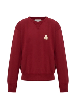 MARANT Mike logo-print sweatshirt - Red