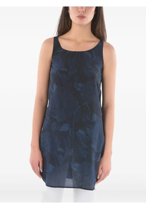 Woolrich floral-print sleeveless blouse - Blue