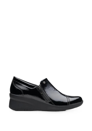 Clarks Originals Suttyn Zip wedge loafers - Black