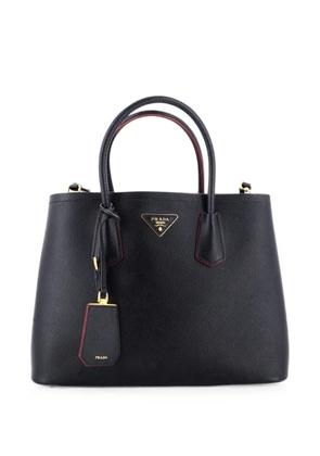 Prada Pre-Owned Cuir Double Saffiano Leather Medium tote bag - Black