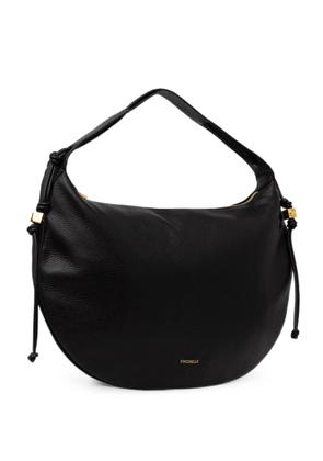 Coccinelle grained leather tote bag - Black