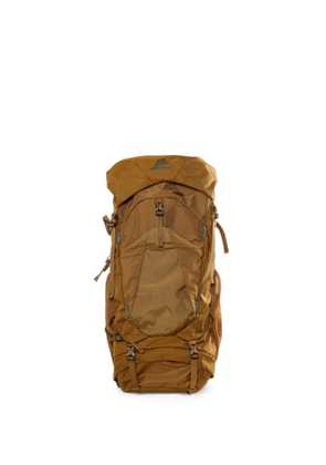 GREGORY Stout 45 buckle-fastening ripstop backpack - Brown