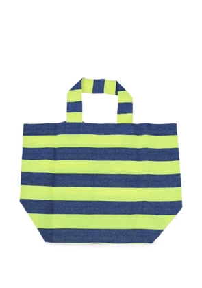 Daniela Gregis stripe-pattern tote bag - Blue