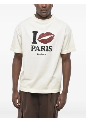 Palm Angels logo-print T-shirt - White