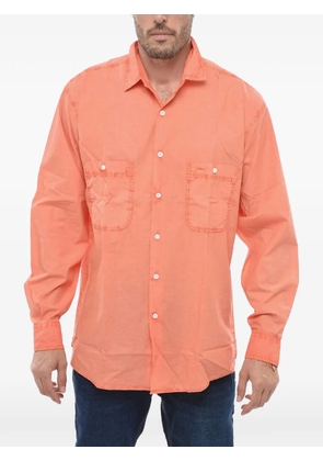 ASPESI patch-pocket long-sleeve shirt - Orange