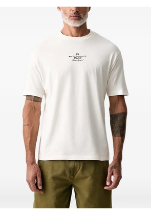 Karl Lagerfeld Rue St Guillaume graphic-print T-shirt - White