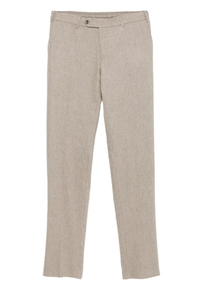 PT Torino felted trousers - Brown
