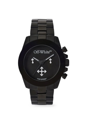 Off-White Reset chronograph 40mm watch - Black