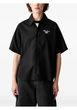 Carhartt WIP logo-embroidered short-sleeve shirt - Black
