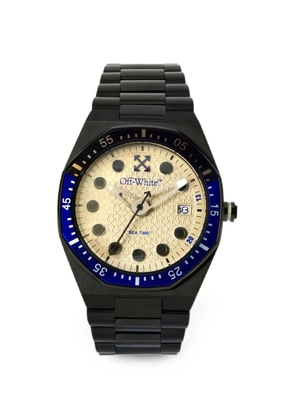 Off-White Dry Mode rotating bezel 39mm watch - Neutrals