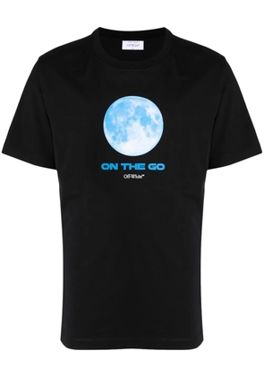 Off-White On The Go Moon cotton T-shirt - Black